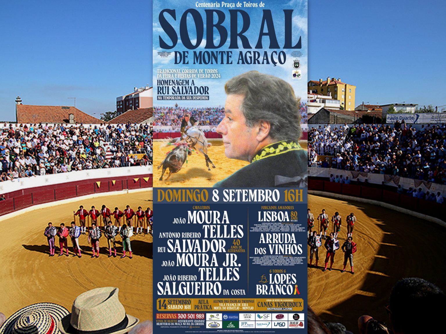 Sobral de Monte Agraço recebe domingo corrida de figuras Touro e Ouro