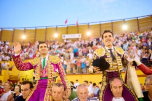 Morante e Talavante a ombros em Almodóvar del Campo