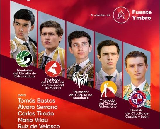 Tomás Bastos na Final da Liga de Novilhadas 2025