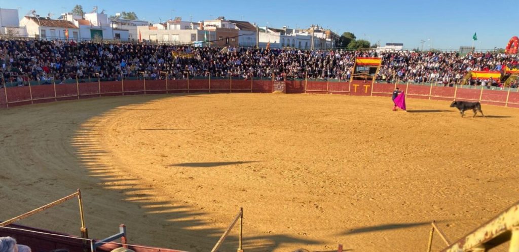 João Fernandes ovacionado em Puebla del Río