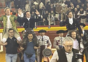 Terna a ombros em Illescas mas Ventura corta quatro orelhas e dois rabos