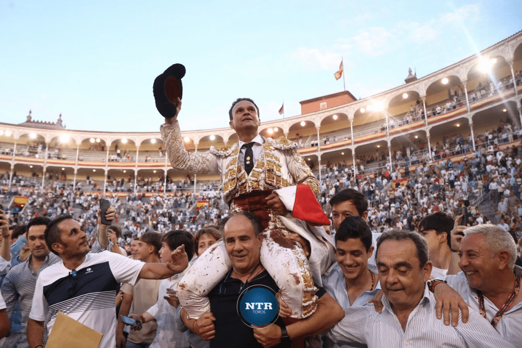 Ferrera a ombros em Madrid