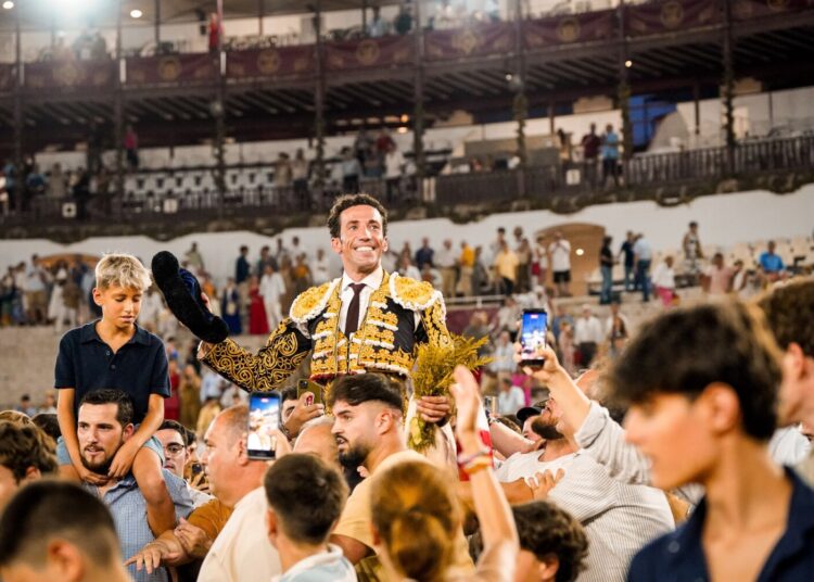 David de Miranda a ombros em Málaga