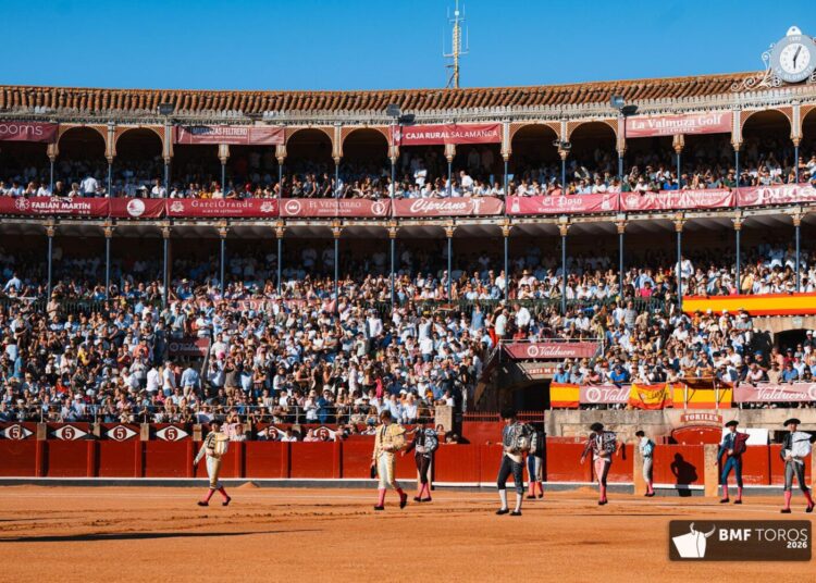 Orelha para Morante e Julio Norte em Salamanca