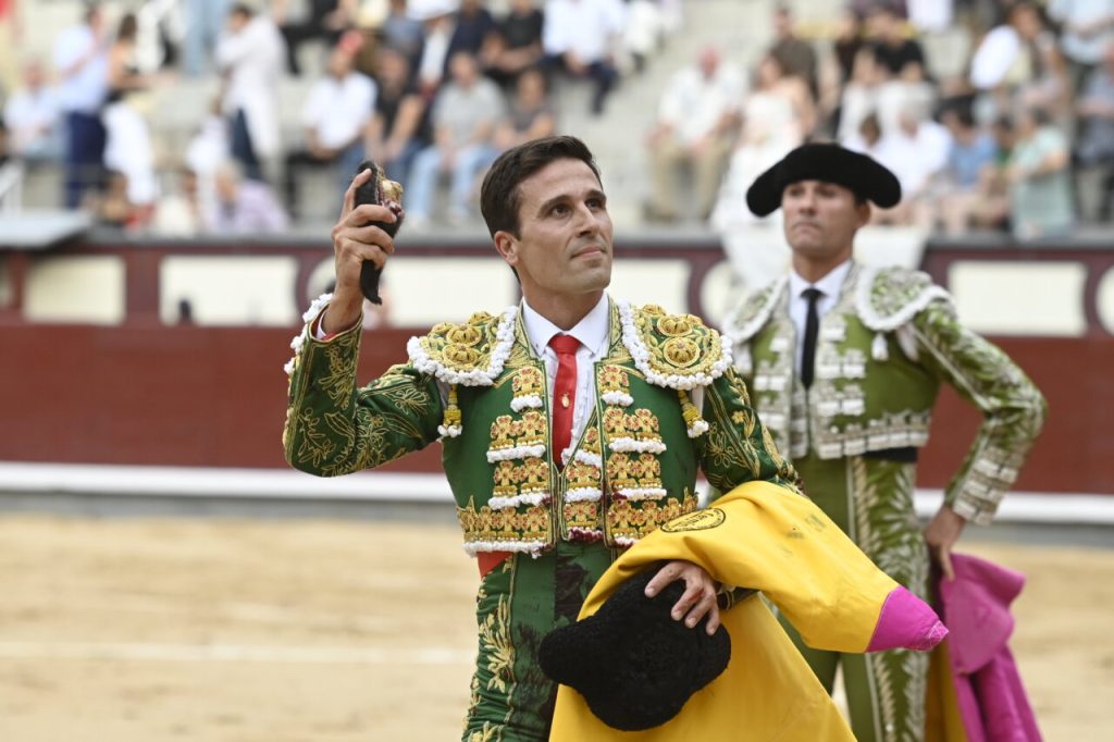 Venegas corta a única orelha da tarde em Las Ventas e Pallarés ganha o prémio da Corrida Concurso